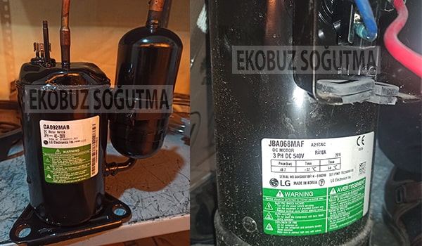 çıkma inverter klima ekovatı, revizyonlu klima ekovatı
