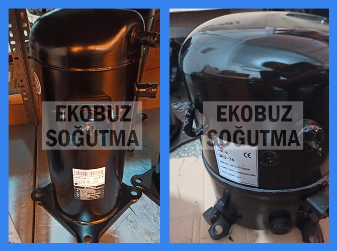 İkinci el soğutma kompresörü 3 begir (hp) GV 763