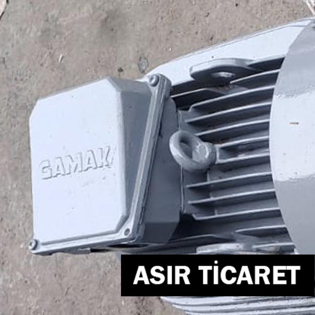 Gamak reduktorlu motor